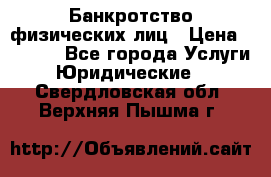 Банкротство физических лиц › Цена ­ 1 000 - Все города Услуги » Юридические   . Свердловская обл.,Верхняя Пышма г.